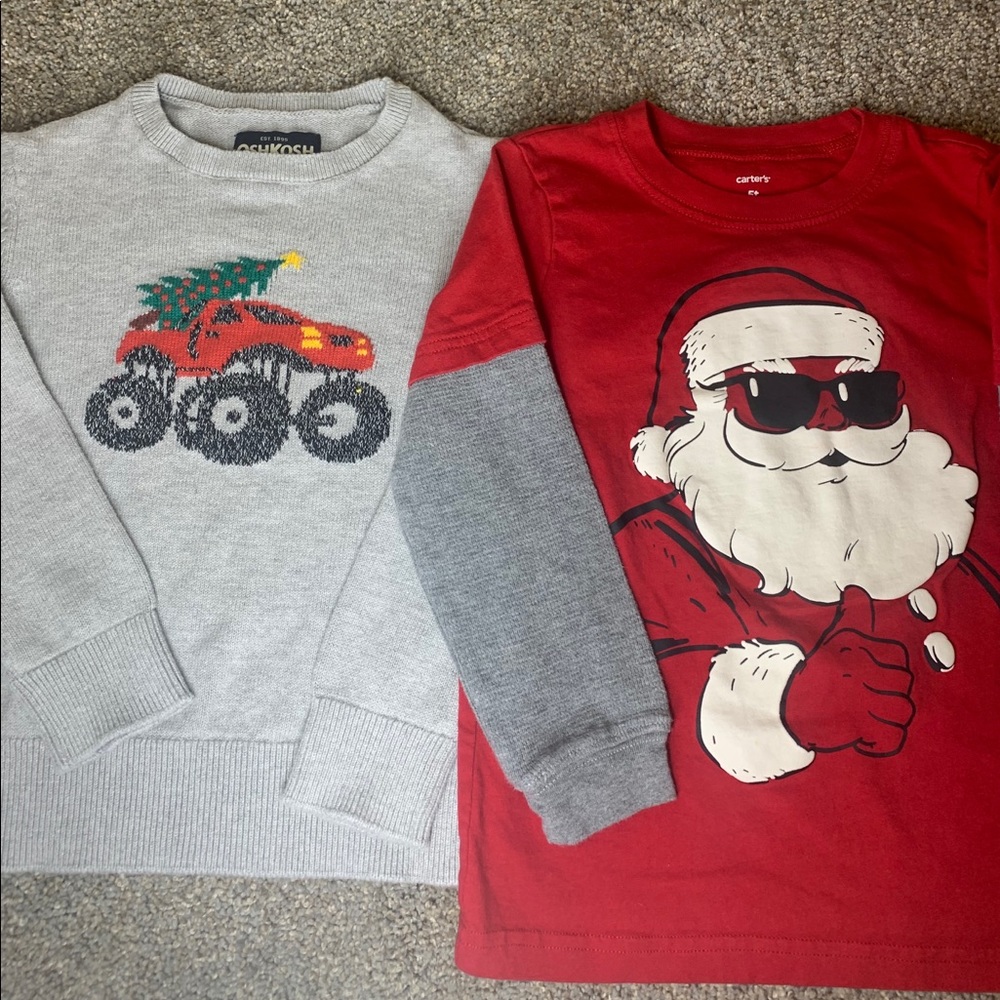 Carter’s and OshKosh Christmas Shirts